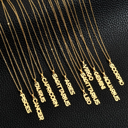 Zodiac Gold Necklace
